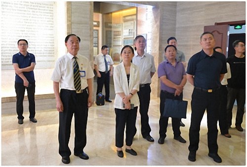 省委統(tǒng)戰(zhàn)部到我公司調(diào)研