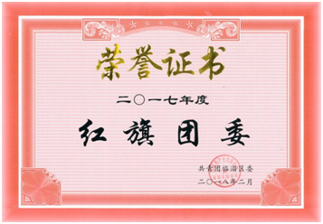 我公司榮獲臨淄區(qū)2017年度“紅旗團(tuán)委”榮譽稱號