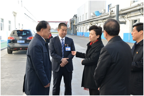 山東省委常委、統(tǒng)戰(zhàn)部部長邢善萍到齊峰調(diào)研