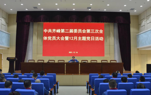 穩(wěn)字當(dāng)頭 穩(wěn)中求進(jìn) 加快高質(zhì)量發(fā)展   齊峰黨委貫徹中央經(jīng)濟(jì)工作會議精神