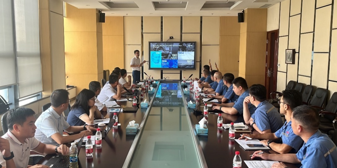 福伊特團(tuán)隊到公司開展技術(shù)交流